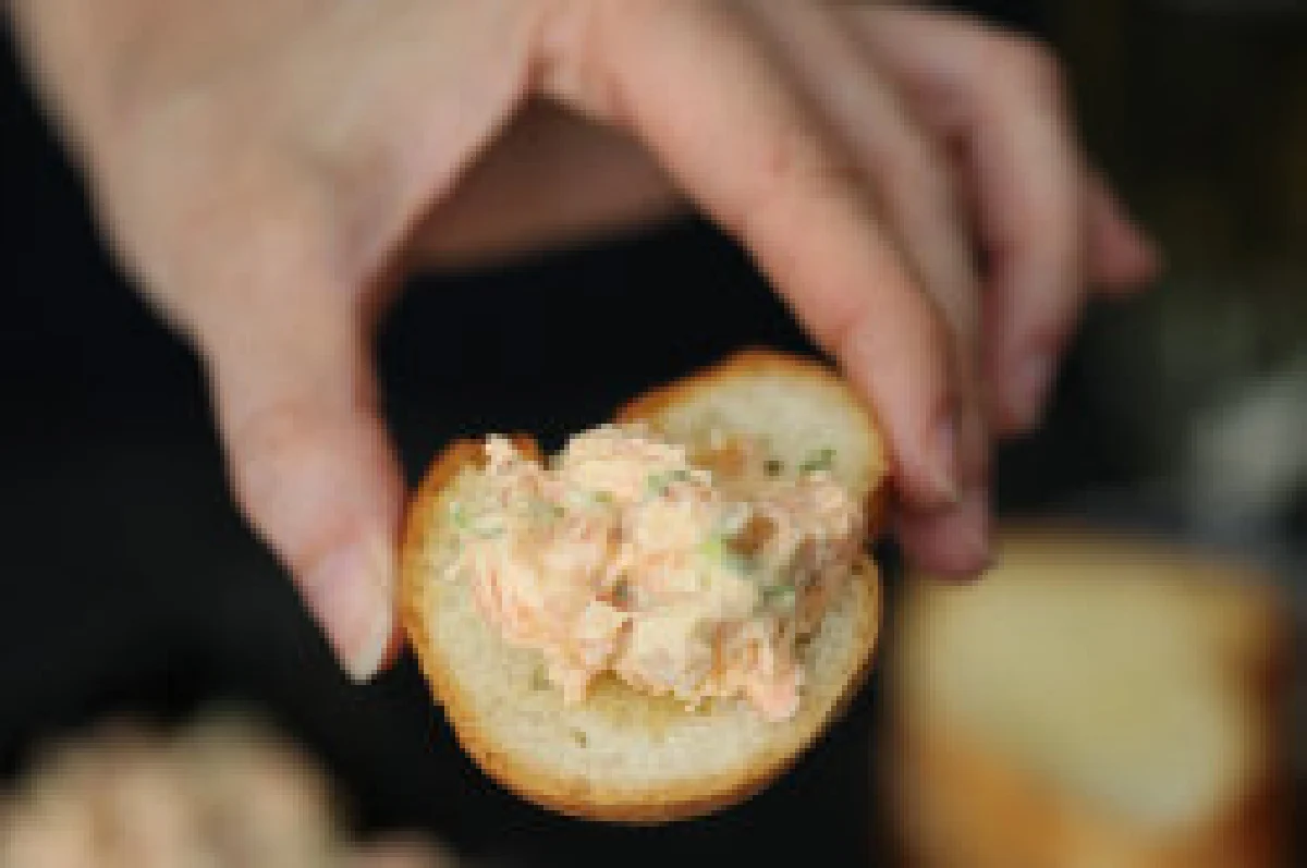 เครื่องจิ้ม ดิปปิงซอส ตอนที่ 2 Salmon Rillettes