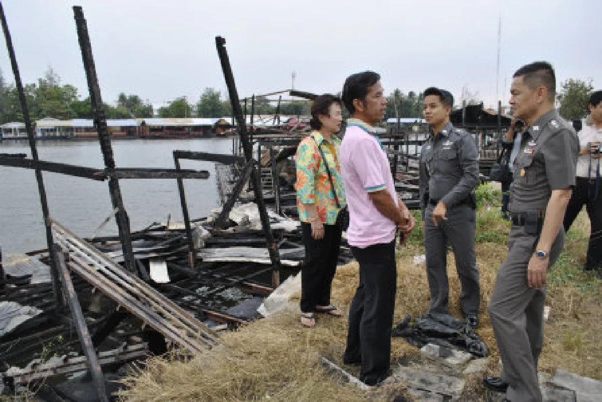 ไฟไหม้แพเธคเมืองกาญจน์