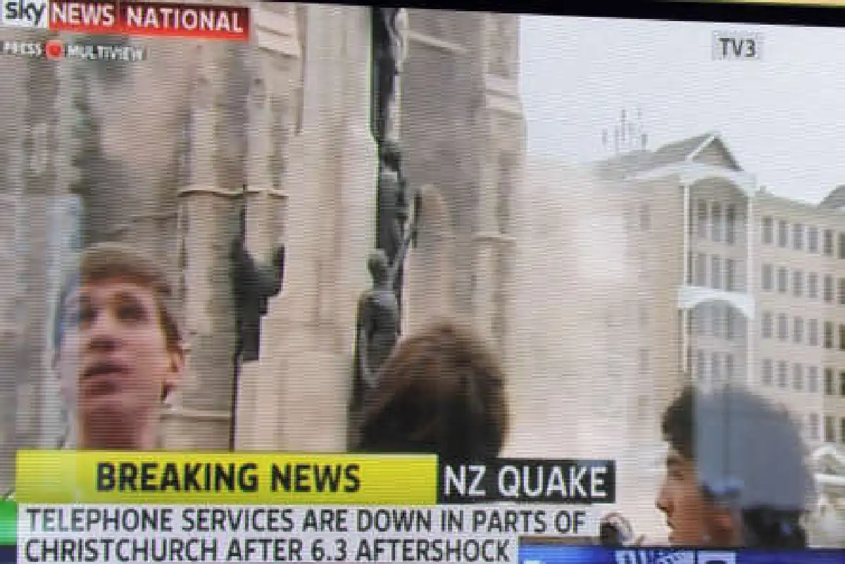 แผ่นดินไหว6.3ริคเตอร์ถล่มไคร์สเชิร์ตเจ็บ-ตายอื้อ