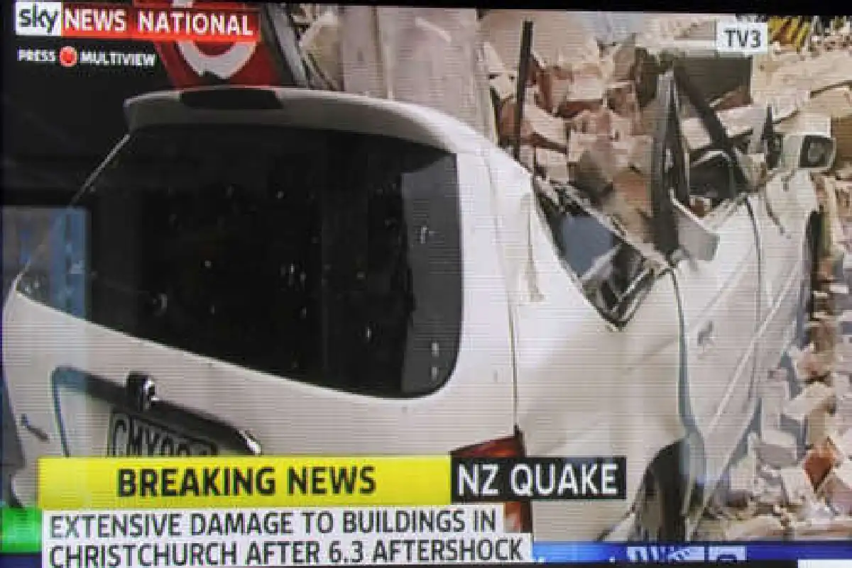 แผ่นดินไหว6.3ริคเตอร์ถล่มไคร์สเชิร์ตเจ็บ-ตายอื้อ