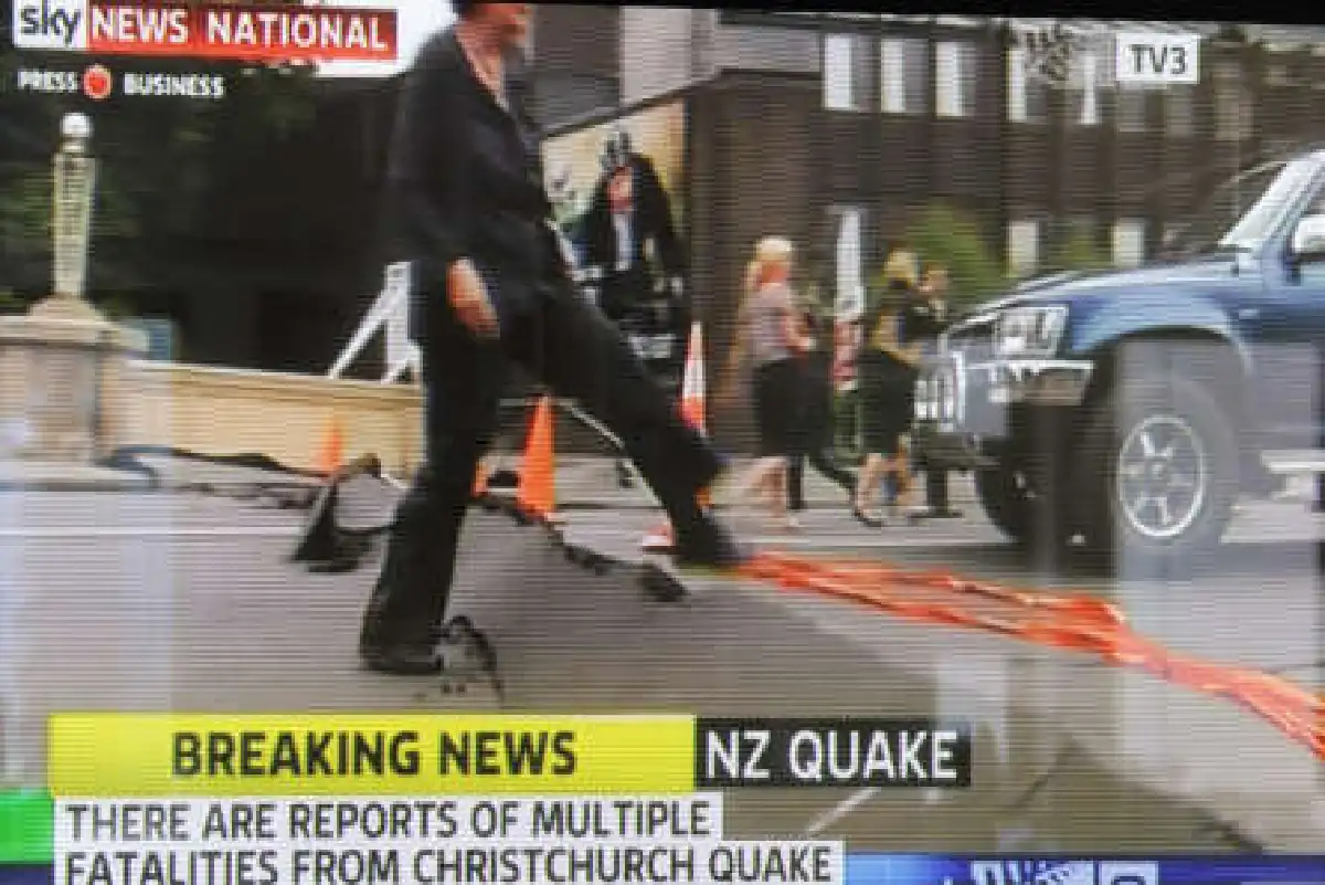 แผ่นดินไหว6.3ริคเตอร์ถล่มไคร์สเชิร์ตเจ็บ-ตายอื้อ