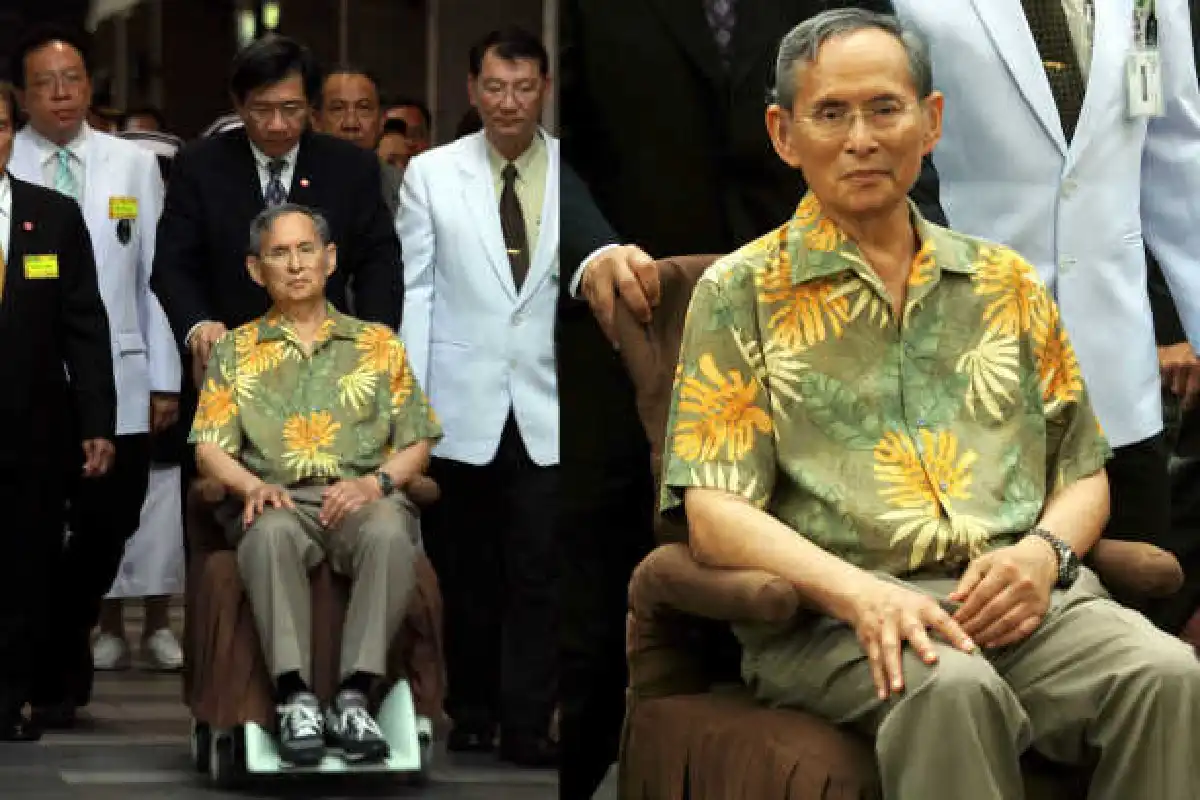 ในหลวงเสด็จทอดพระเนตรทัศนียภาพแม่น้ำเจ้าพระยา