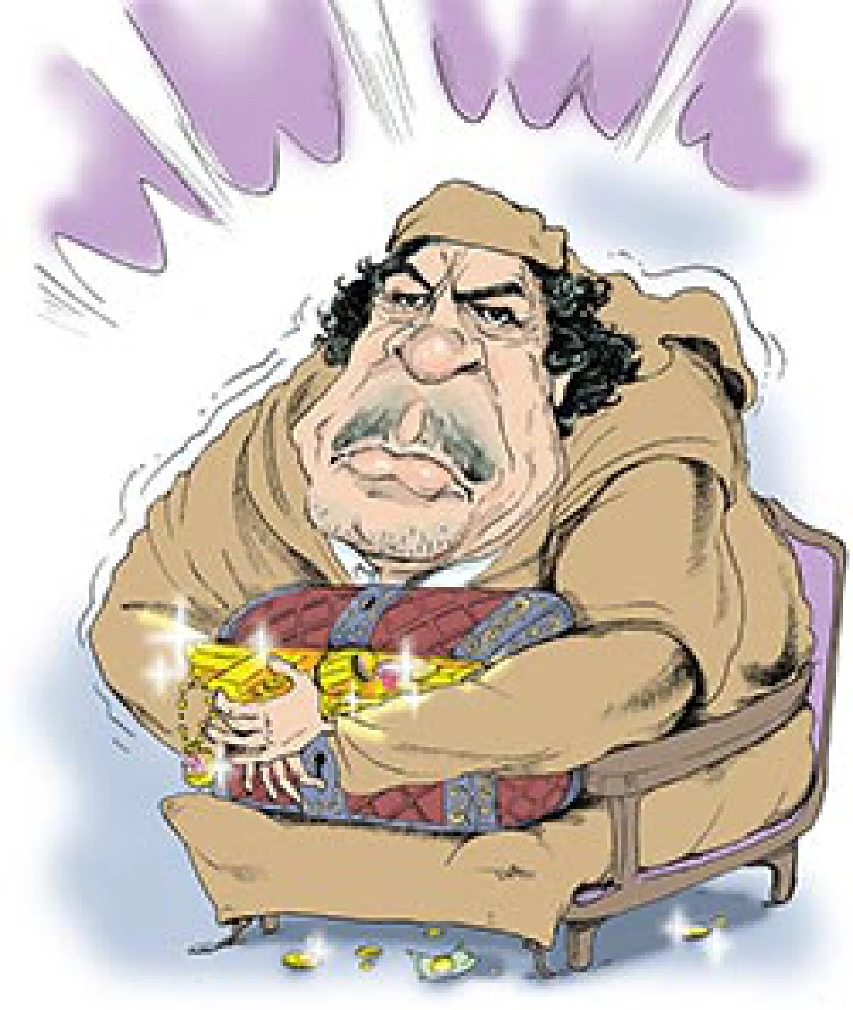 เลือดเข้าตากัดดาฟี ขี่หลังเสือถอยไม่ได้