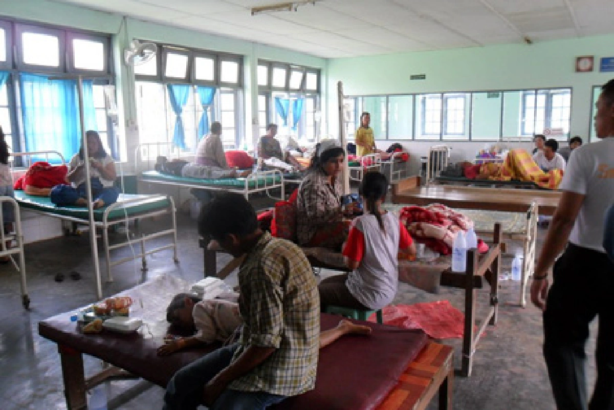 ประมวลภาพแผ่นดินไหวในพม่า