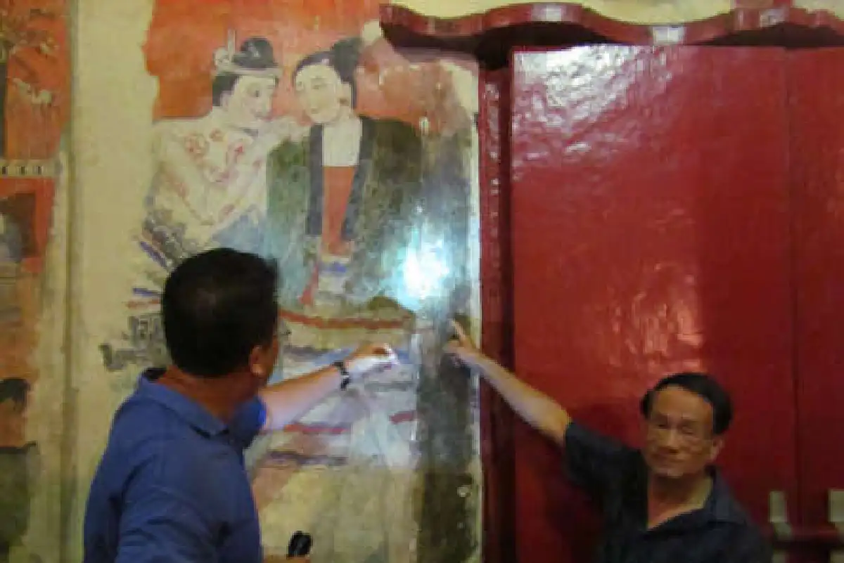 แผ่นดินไหวพม่าทำวิหารวัดภูมินทร์เสียหาย