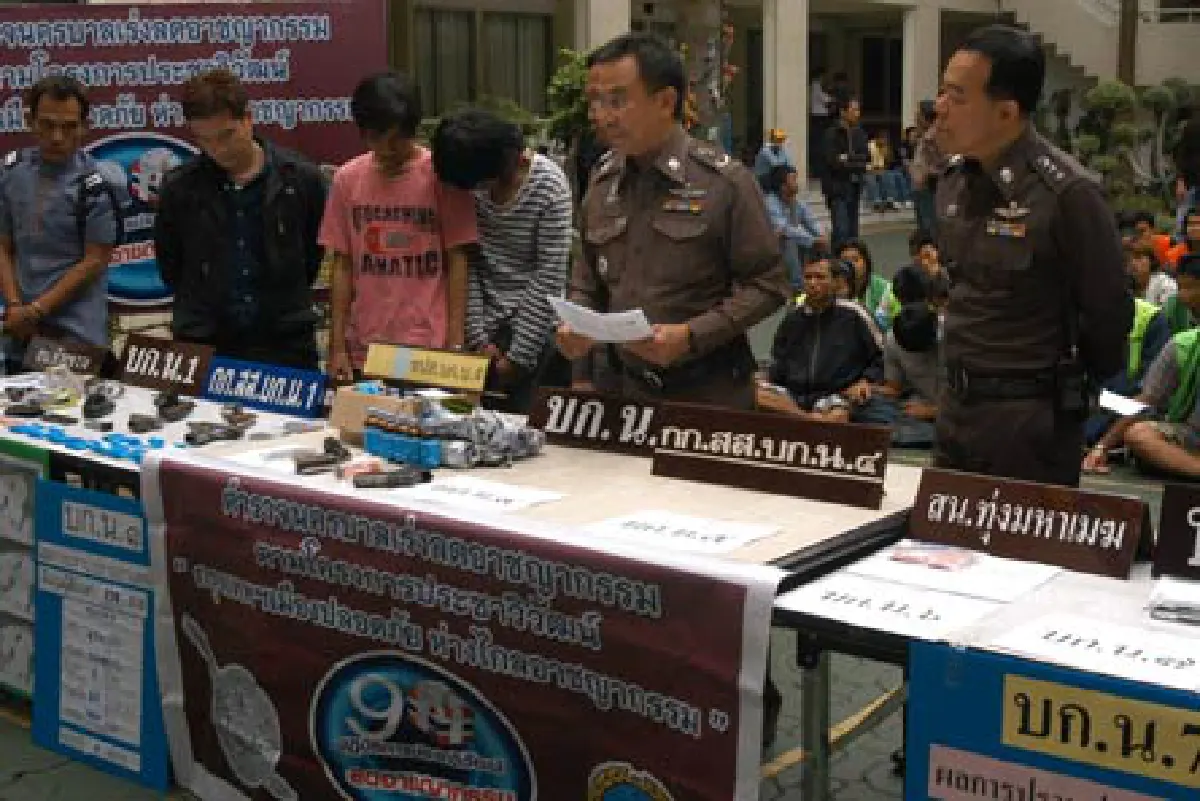 บช.น.แถลงระดมกวาดล้างยาเสพติด