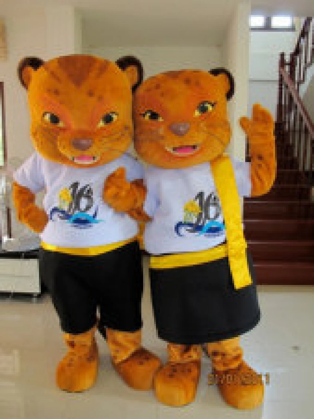 ไทยมาสคอต...การ์ตูนเดินได้