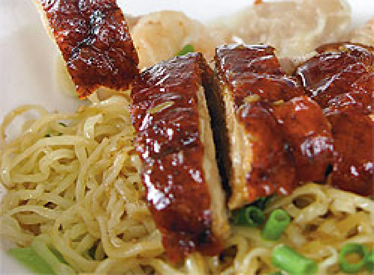 เป็ดย่างฉ่อย...อร่อยท้าให้ลอง