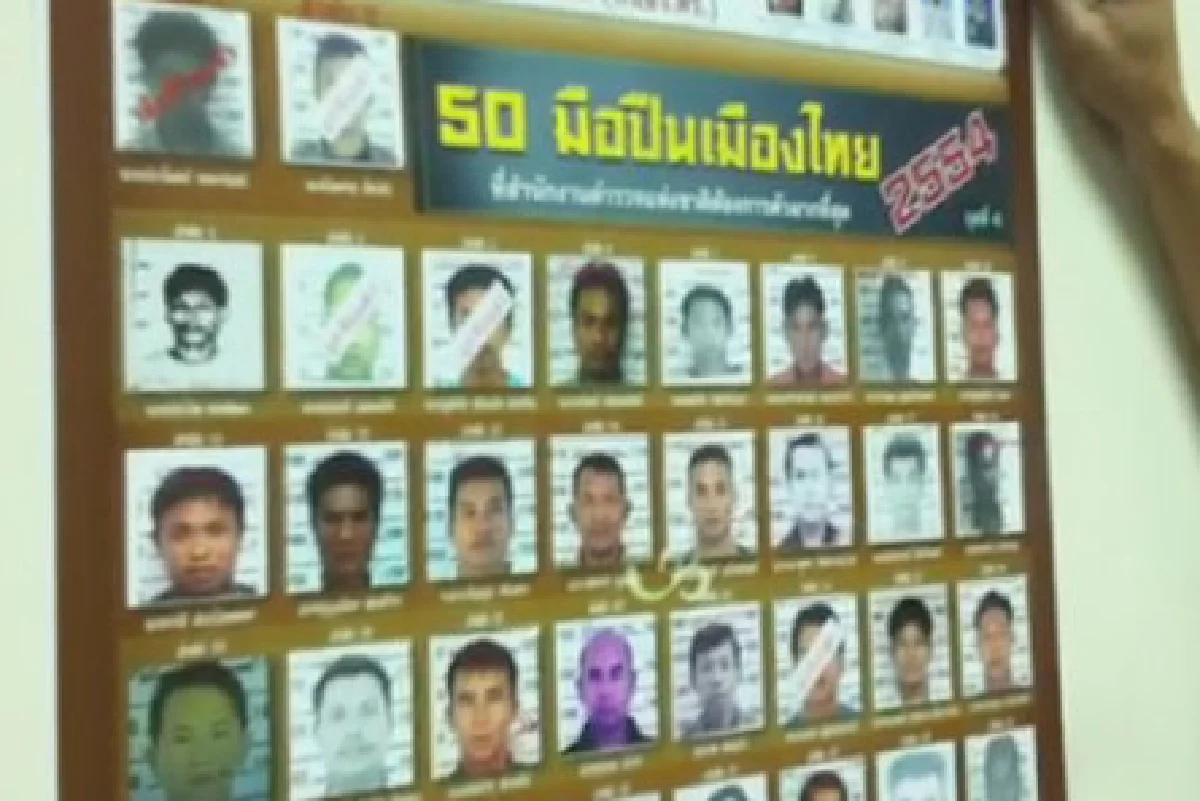 ภาณุพงศ์โชว์ภาพ50มือปืนรับจ้าง