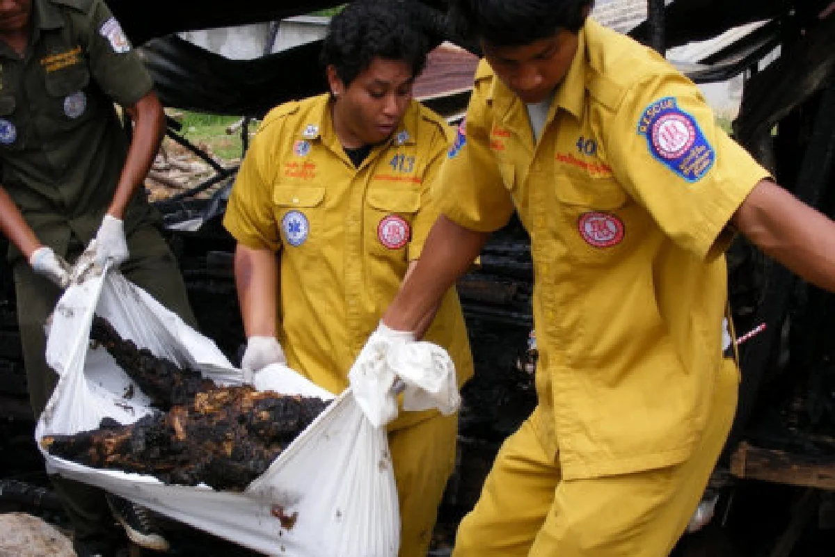 ย่างสดแม่ลูกอ่อนดับคาเพิงพักคนงาน