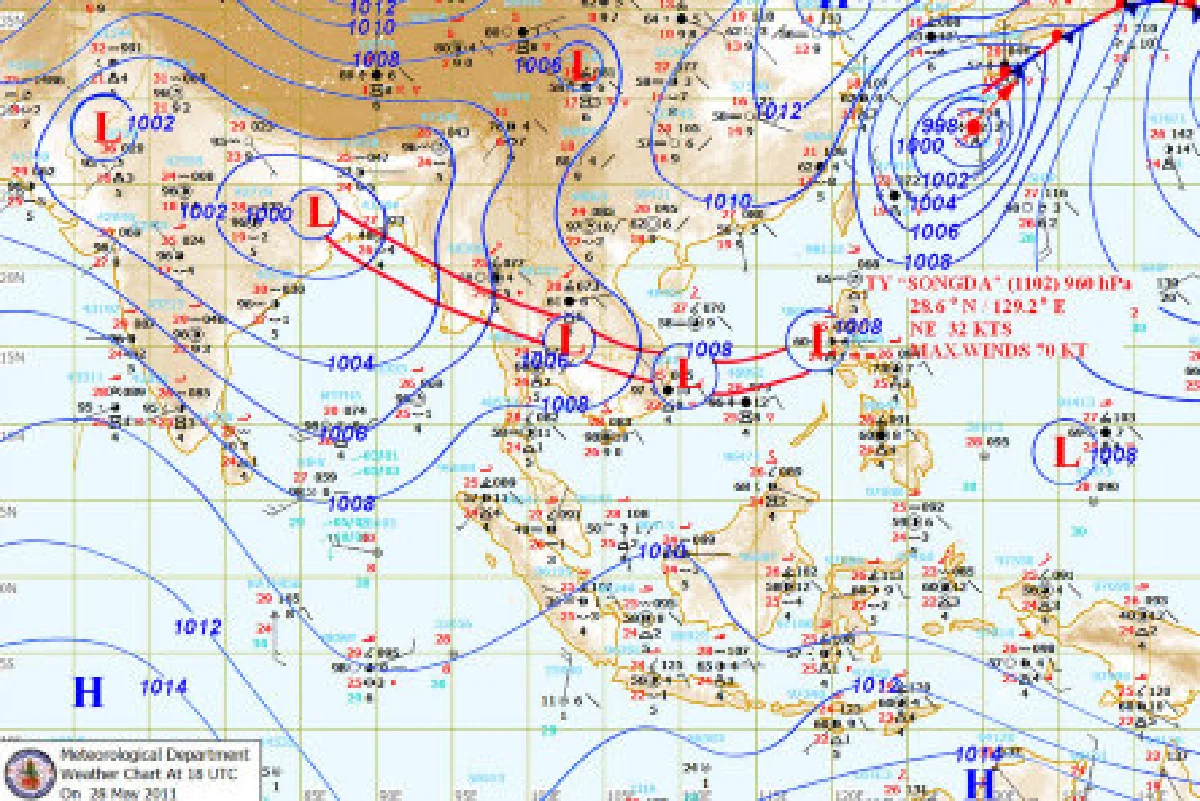 เหนือ-กลาง-ตะวันออกมีฝนฟ้าคะนองกระจาย