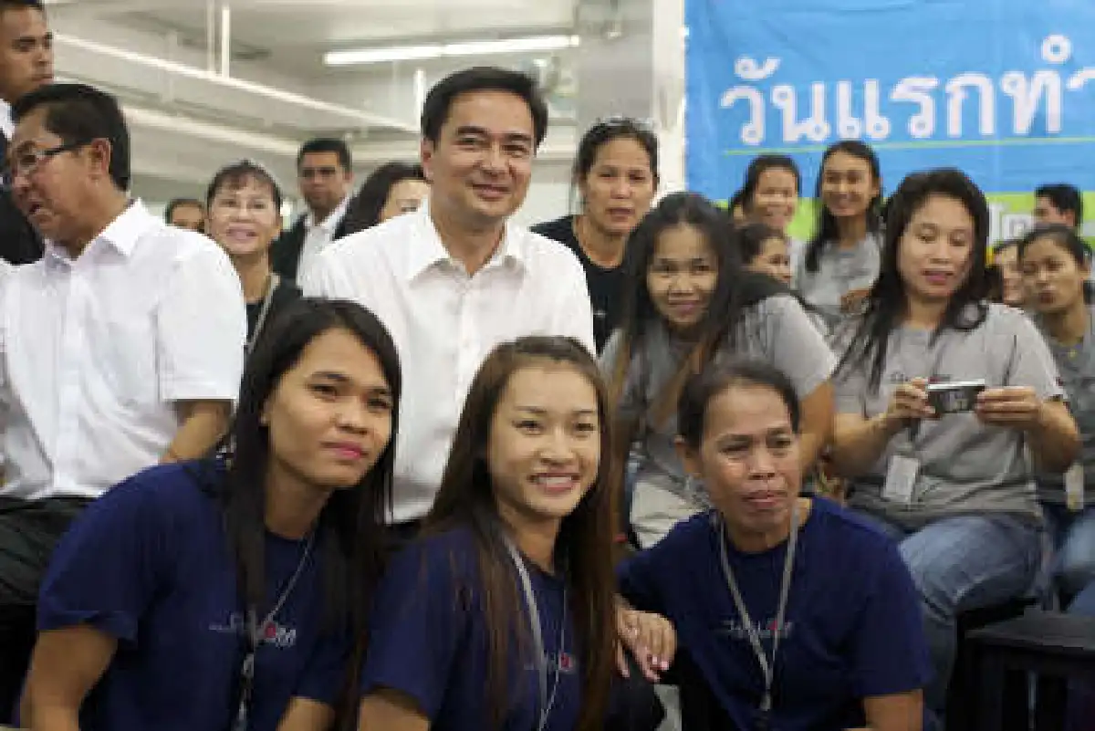 มาร์คหาเสียงเมืองนนทฯชูขึ้นค่าแรงได้จริง