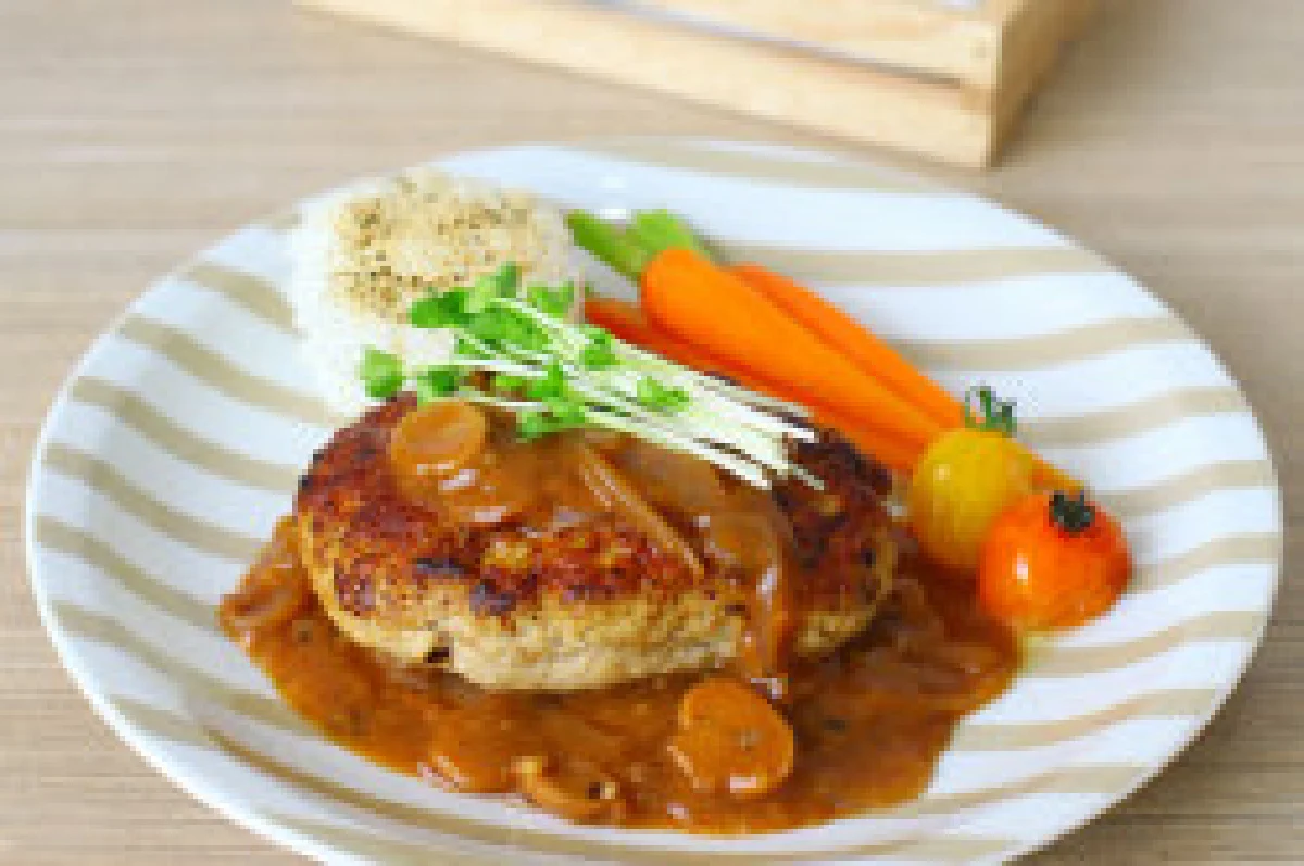 Japanese Style Cafe : Hamburg Steak