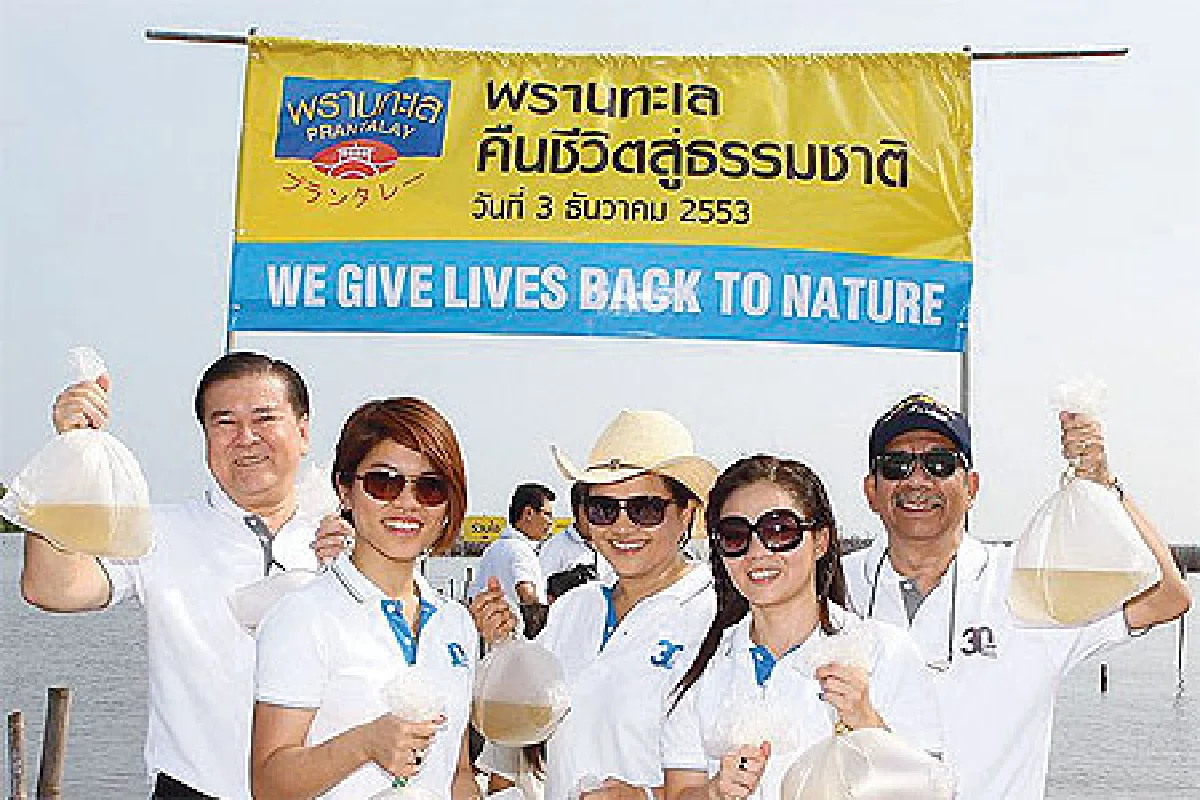 พรานทะเลปลูกฝังหัวใจสีเขียวกับพนักงานและชุมชน