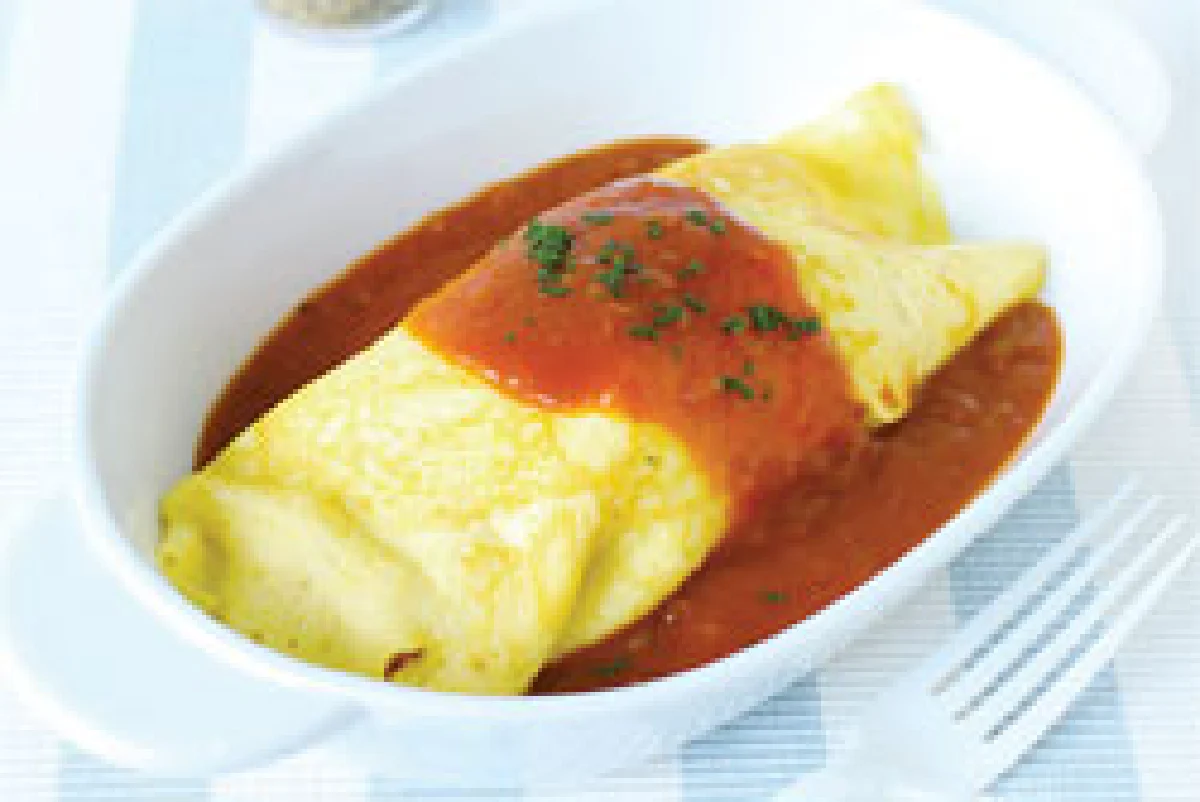 Japanese Style Cafe : Omu Rice