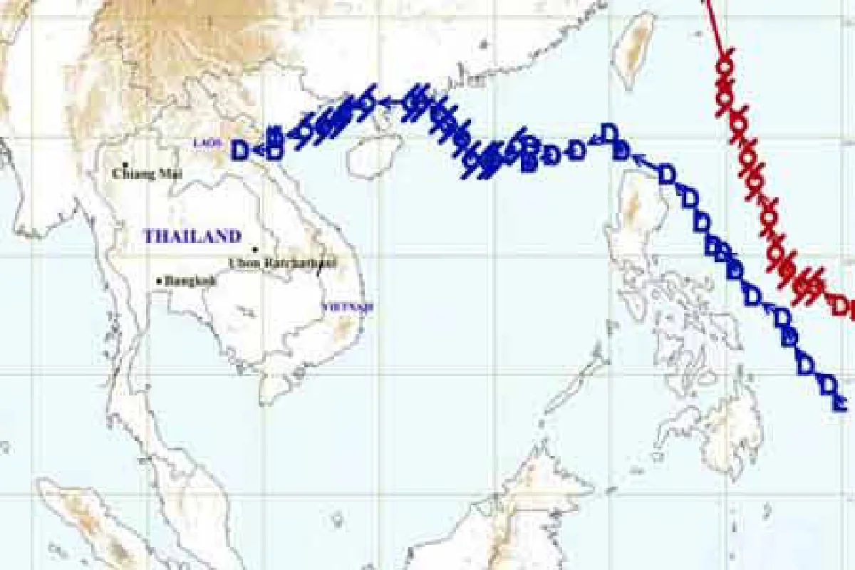 พายุไหหม่าลดกำลังแต่หลายพื้นที่ยังฝนตกหนัก