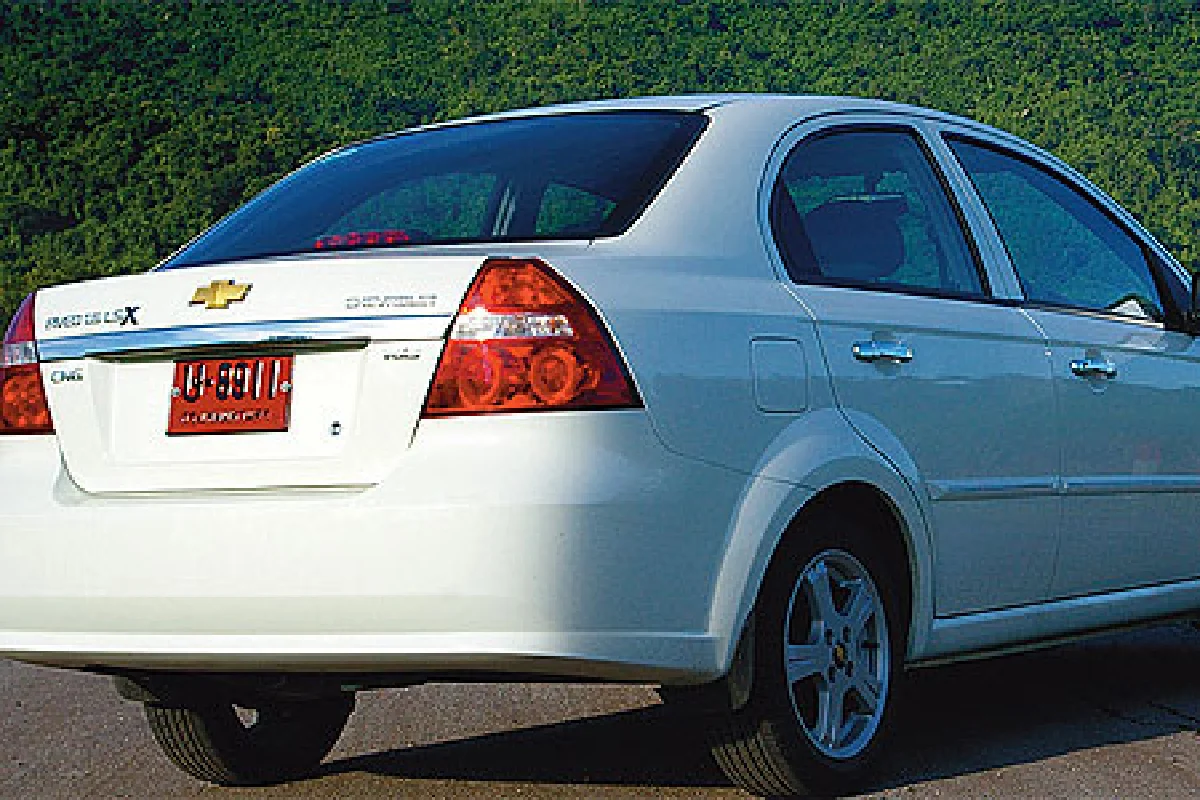 เชฟ โรเลต อาวิโอ CNG คิดแค่ประหยัดก็พอ