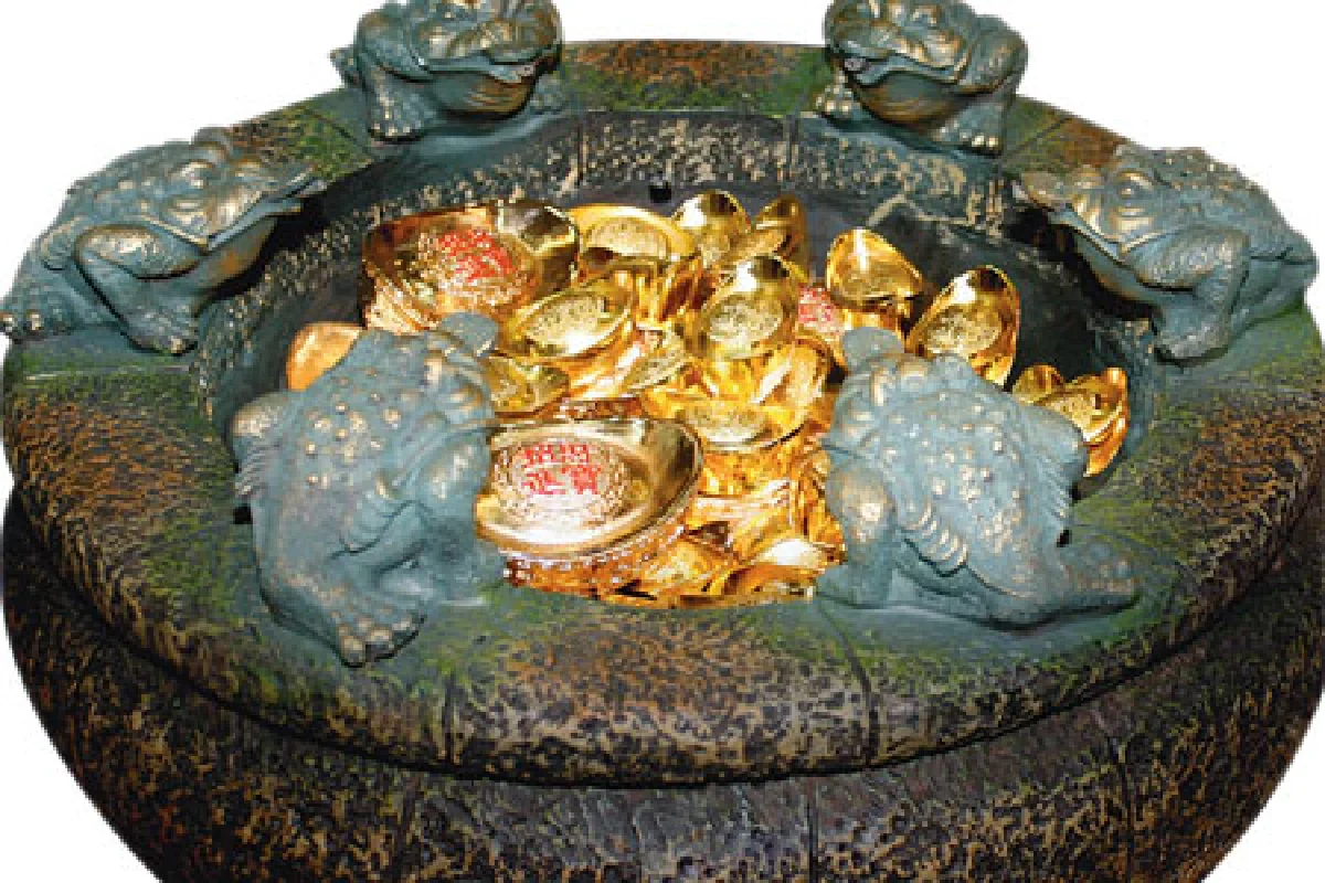 กระตุ้นความมั่งคั่งด้วยสัญลักษณ์ทองคำ