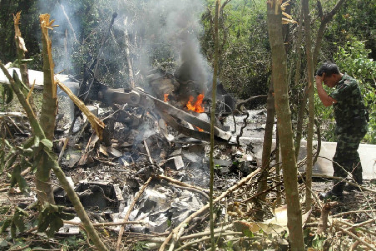 ฮ.ตกซ้ำลำที่3ป่าแก่งกระจาน