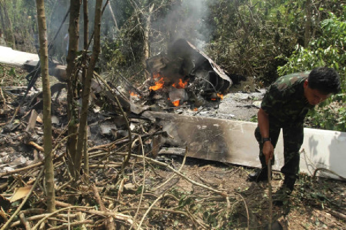 ฮ.ตกซ้ำลำที่3ป่าแก่งกระจาน