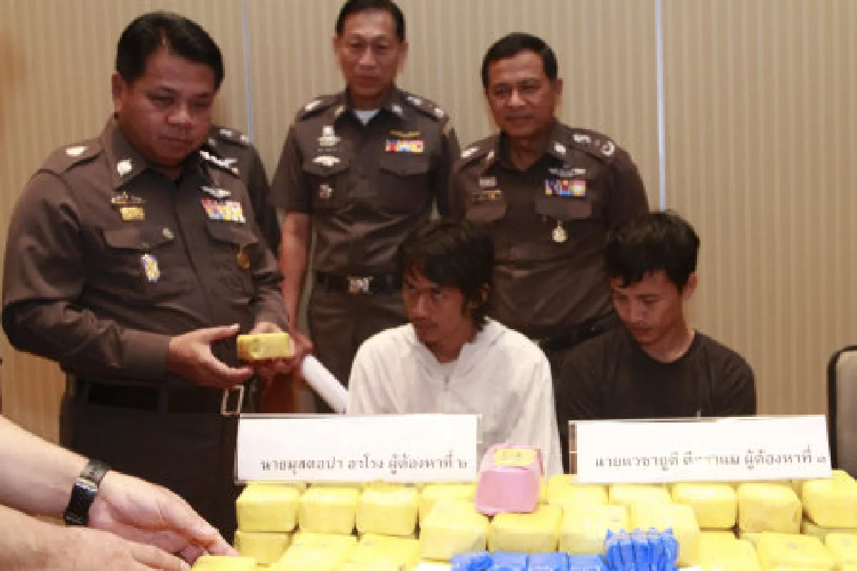 สตช.แถลงจับยาบ้าเครือข่ายมาเลย์ครั้งใหญ่