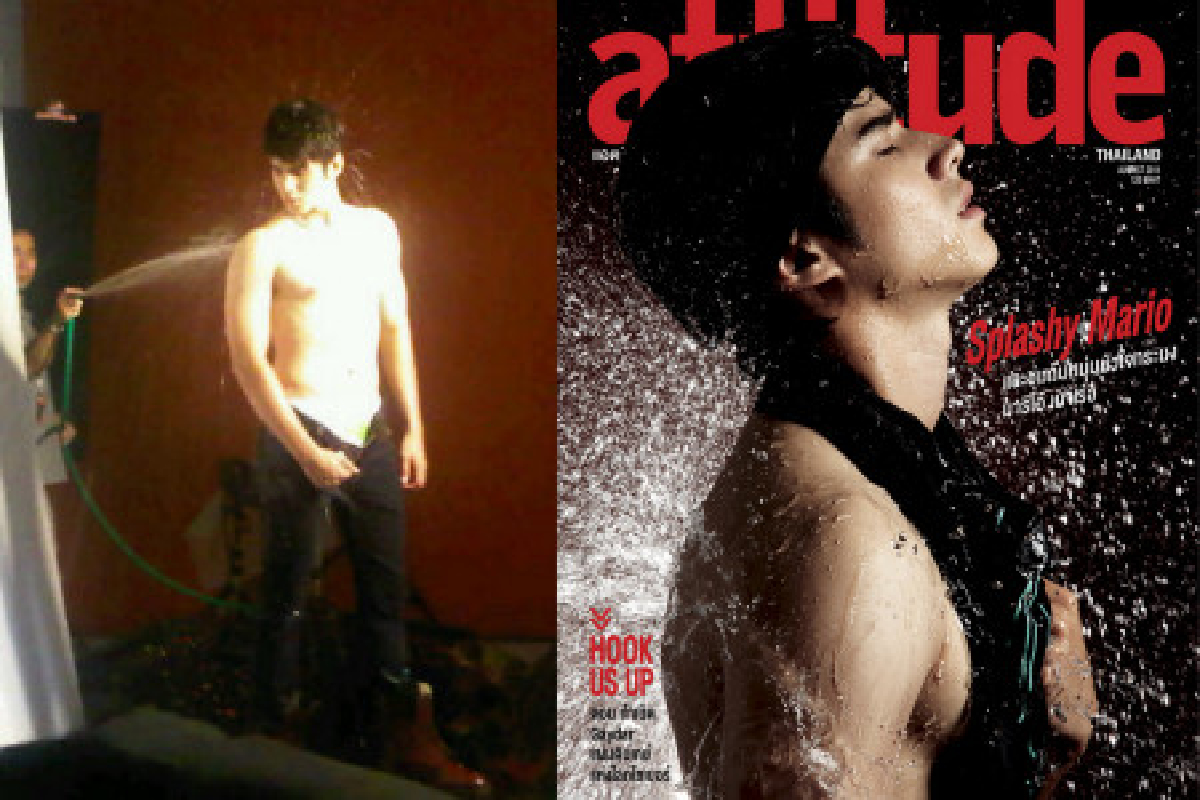 มาริโอ้โชว์ล่ำปกแอดติจูด มาริโอ้โชว์ล่ำปกแอดติจูด