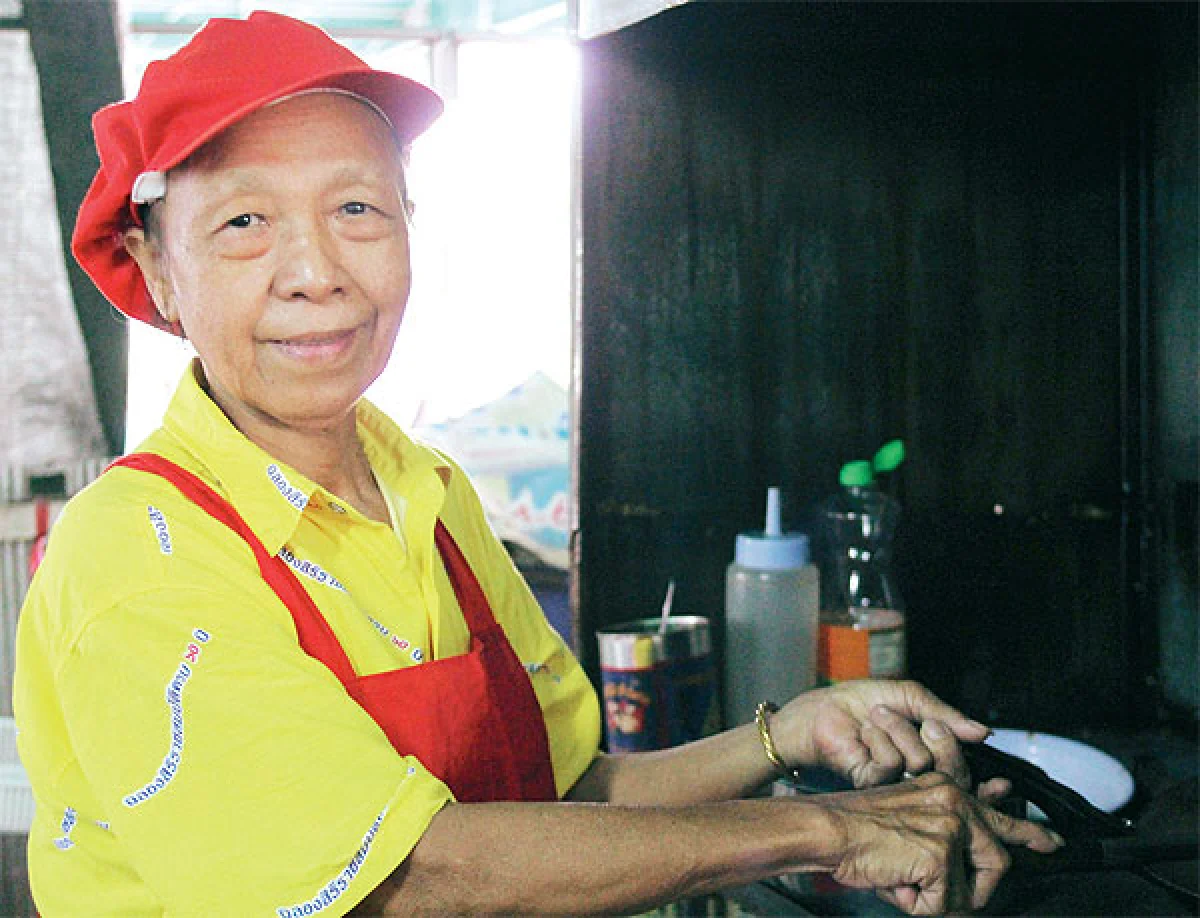 food stall owner
