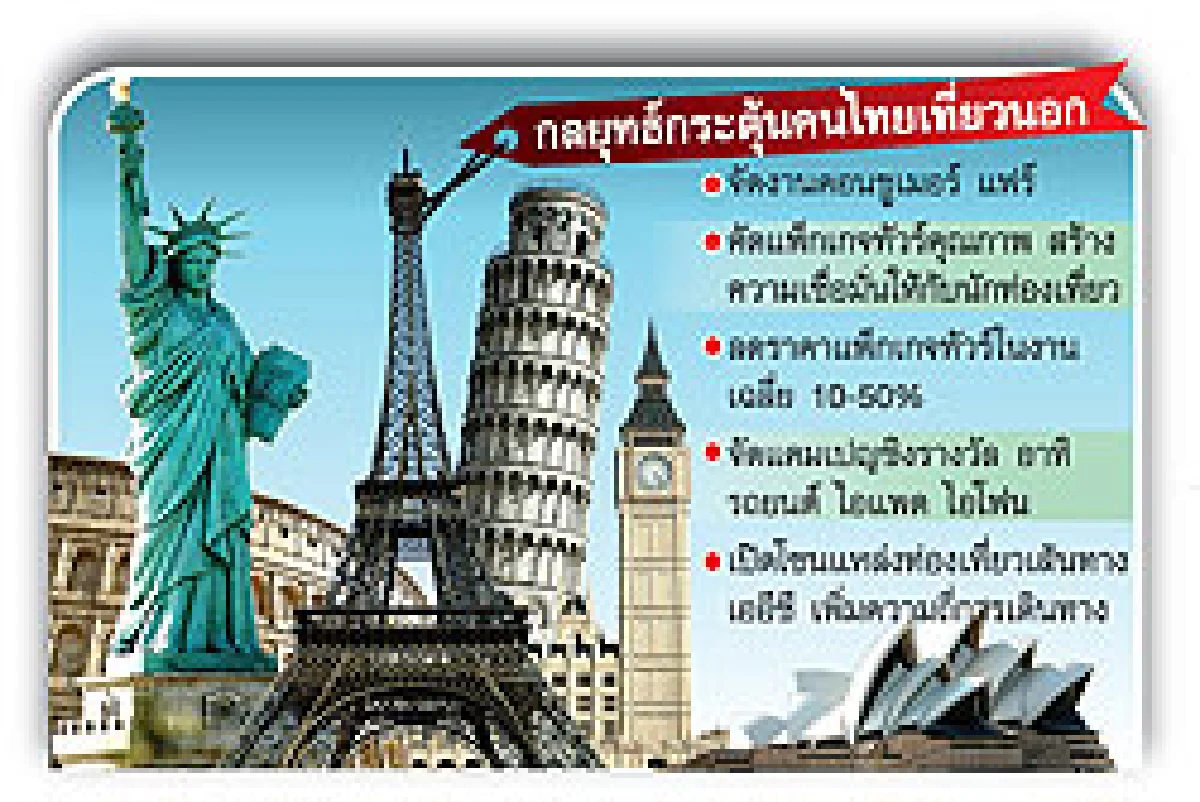 โหมงานแฟร์ท่องเที่ยว ฟื้นเอาต์บาวด์ดตเข้าเป้า