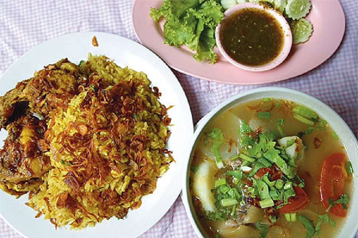 ข้าวหมกไก่ลดโลกร้อน