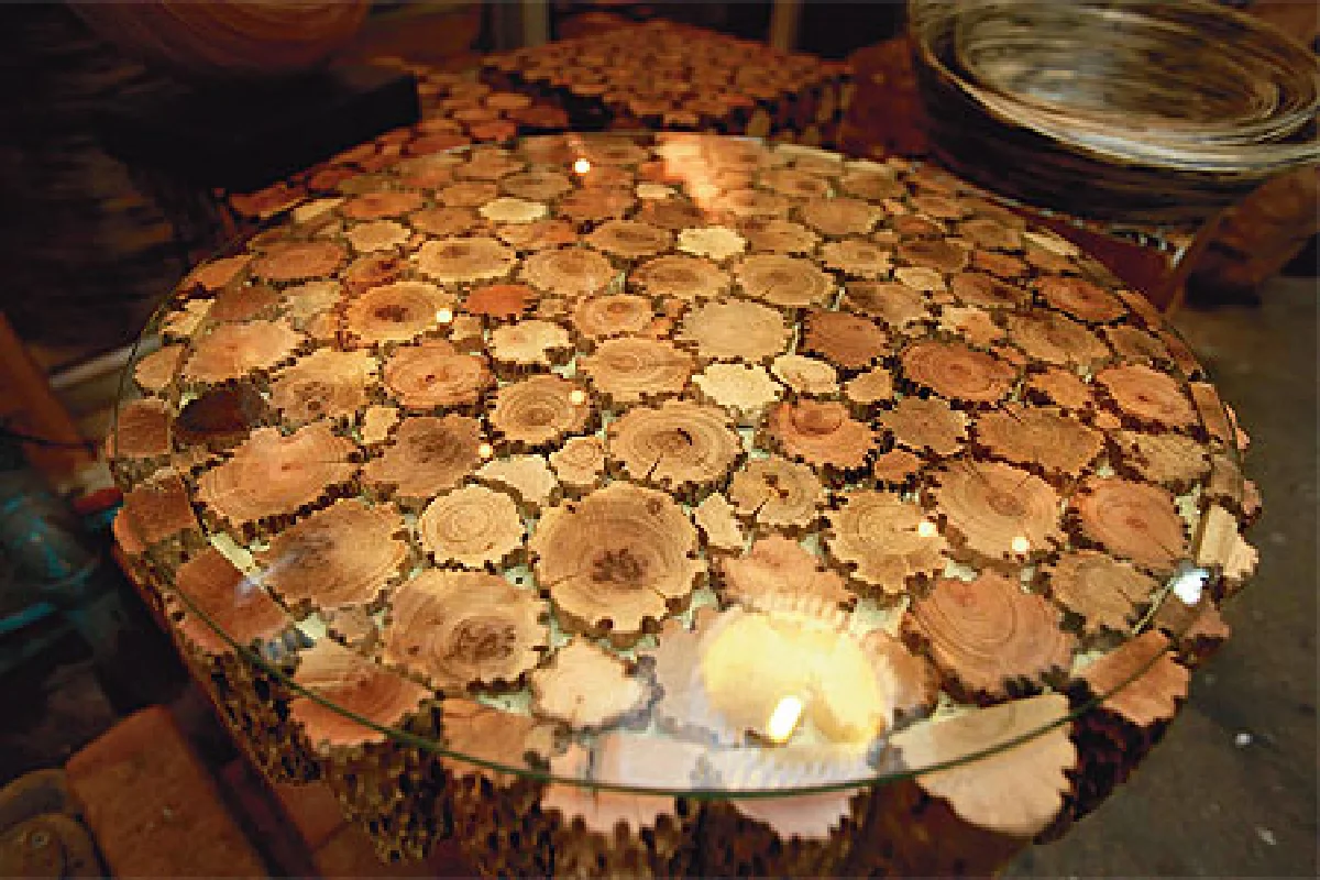 ชุบชีวิตไม้ใต้น้ำให้เป็นเฟอร์นิเจอร์แสนเก๋