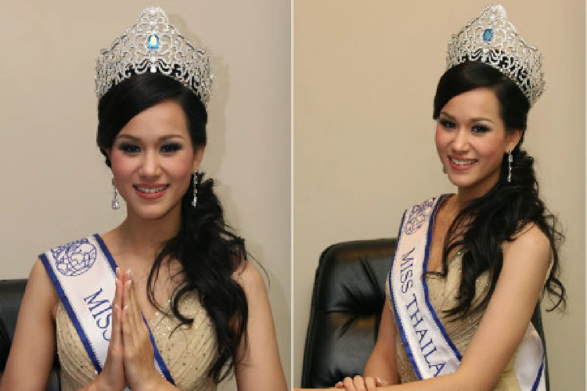 มิสไทยแลนด์เวิลด์เดินสายขอบคุณสื่อ