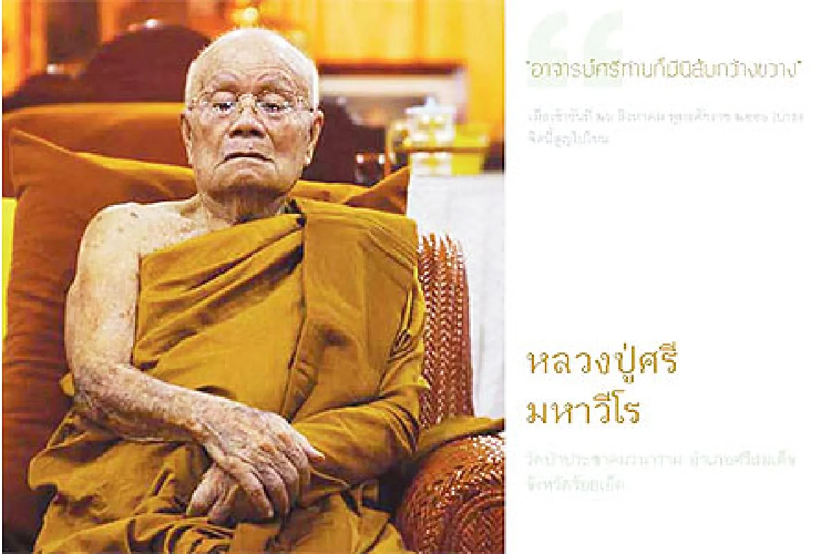 หลวงตาปู่ศรี มหาวีโร อัตตมโน-ภิกษุผู้มีใจเป็นของตน (1)