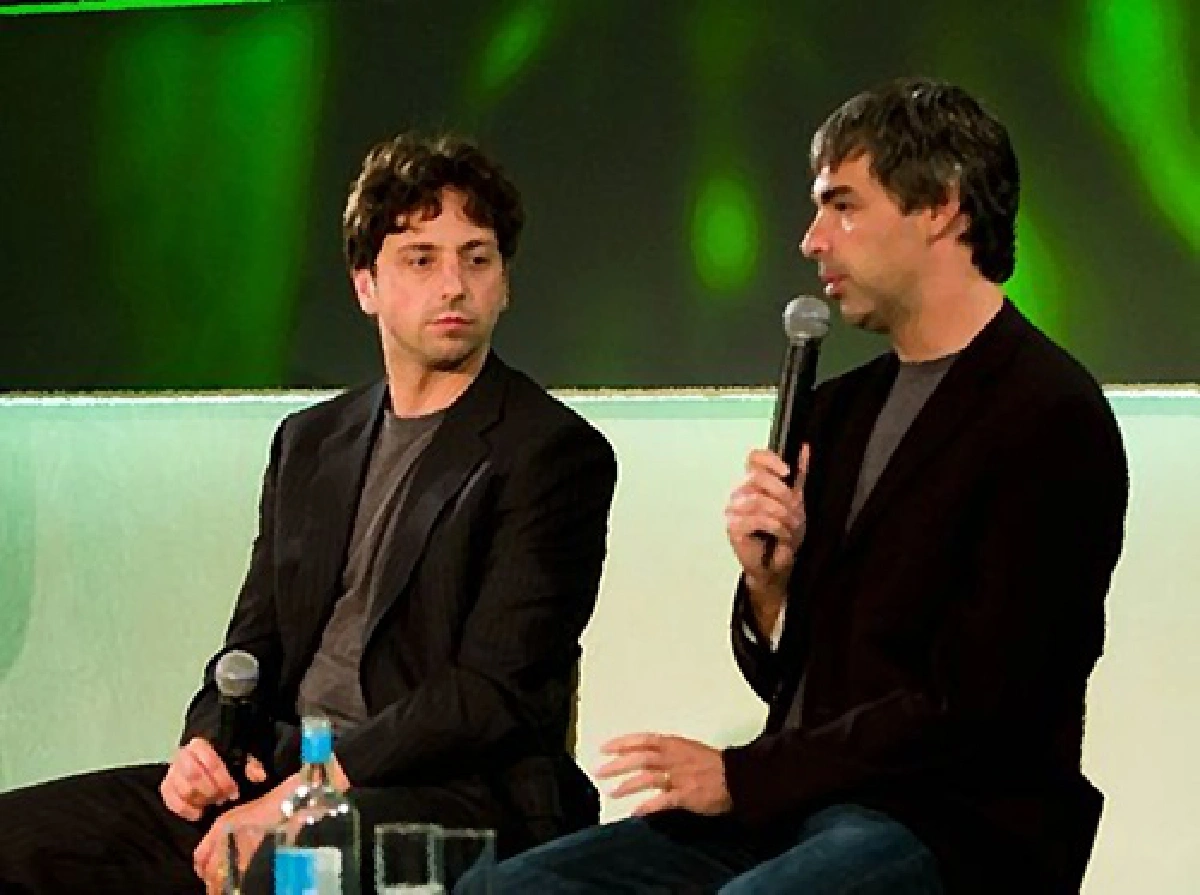 Larry Page and Sergey Brin