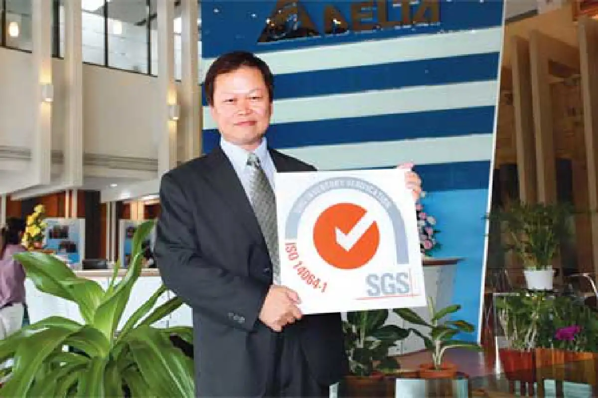 ‘เดลต้า’กับรางวัลความภูมิใจมาตรฐานคุมปล่อยก๊าซเรือนกระจก