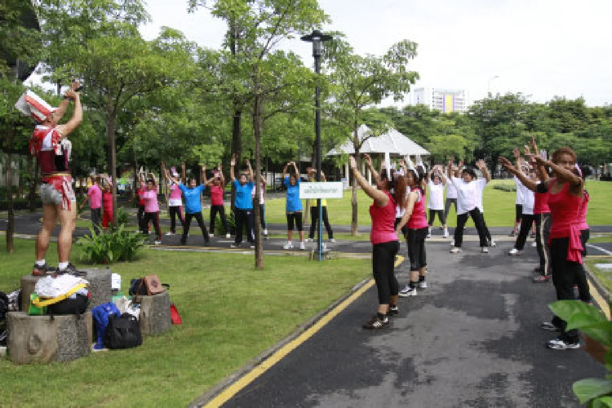 กทม.เปิดสวนแห่งใหม่ใต้ทางด่วน