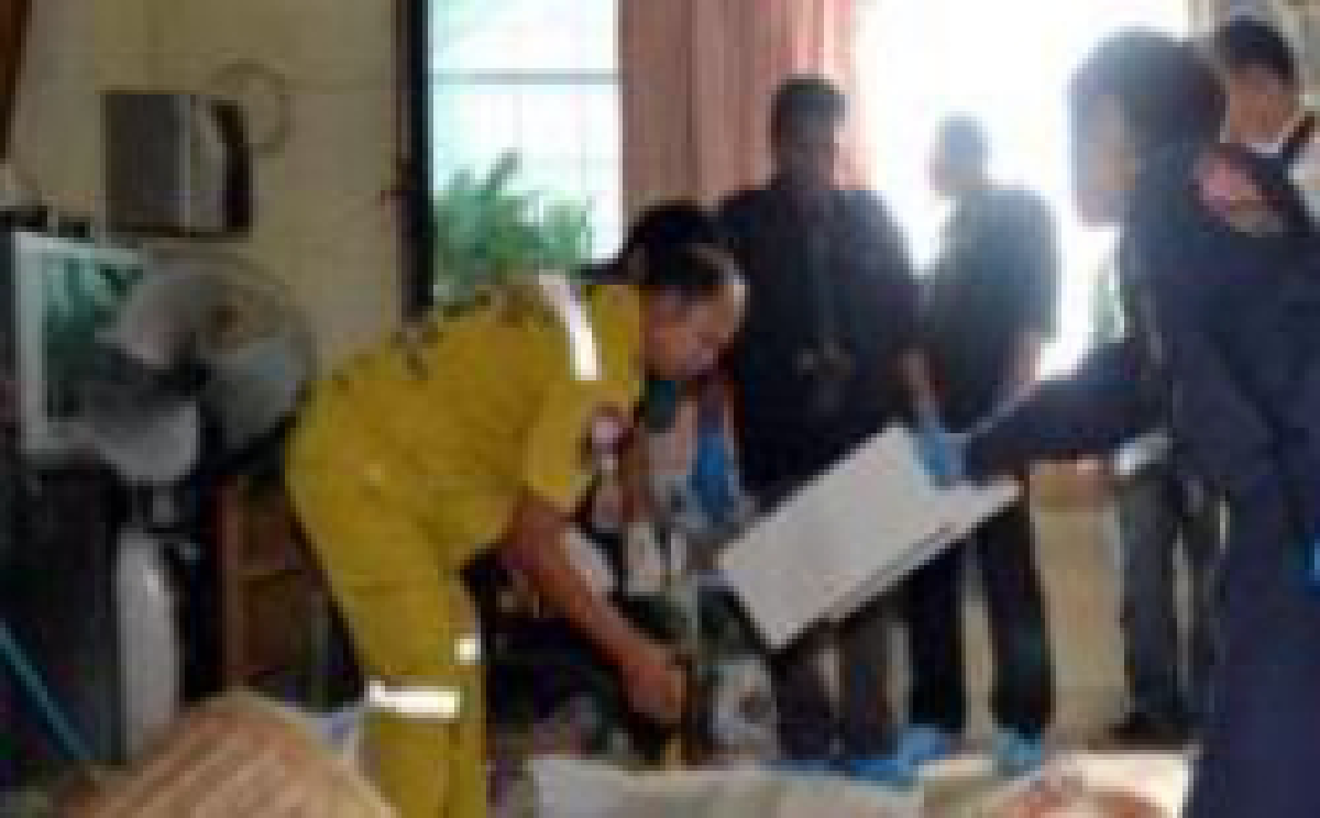 ฆ่าสาวใหญ่หมกห้องน้ำ