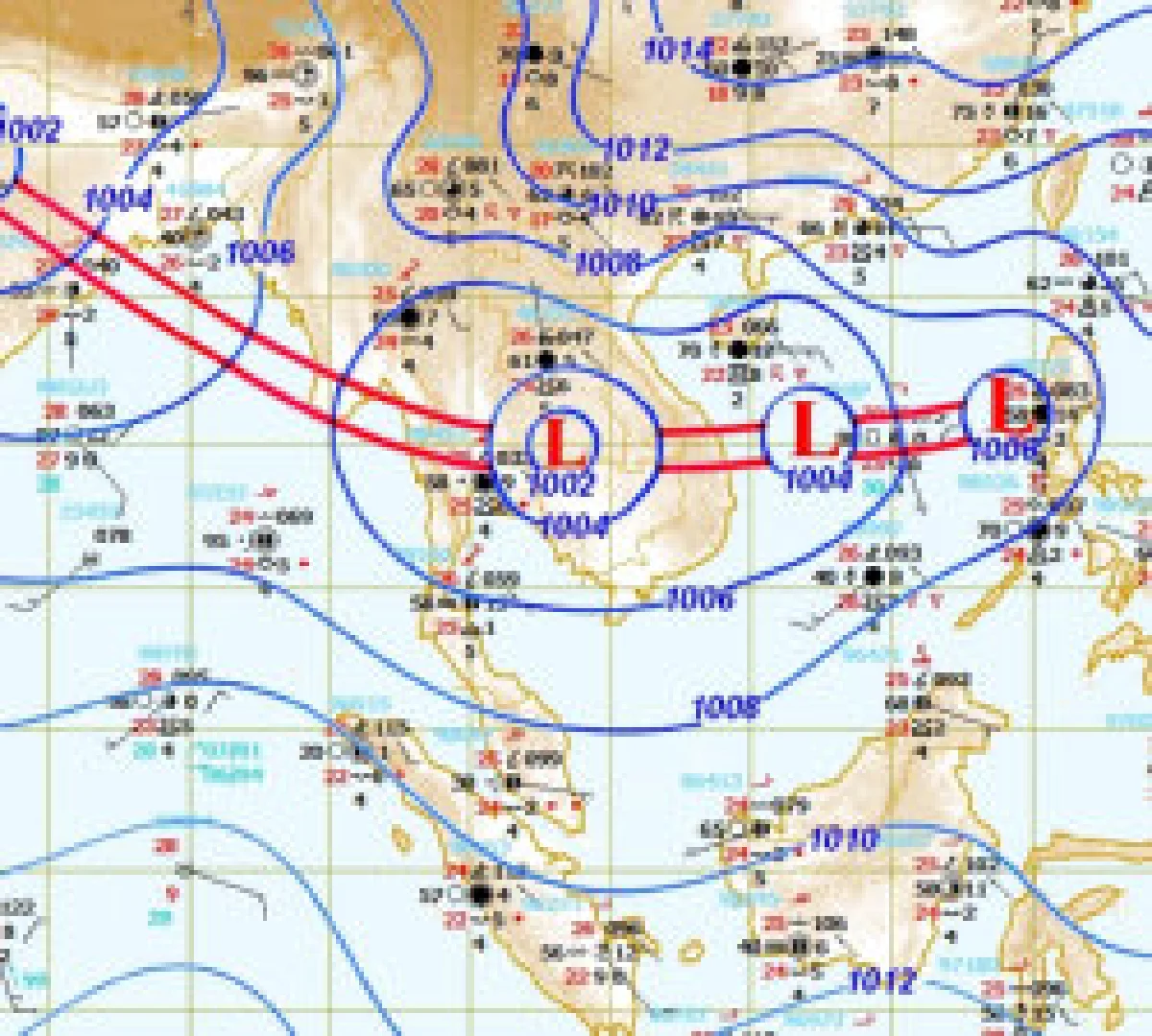 อุตุเตือนภัยฉบับ11ไทยมีฝนตกหนัก
