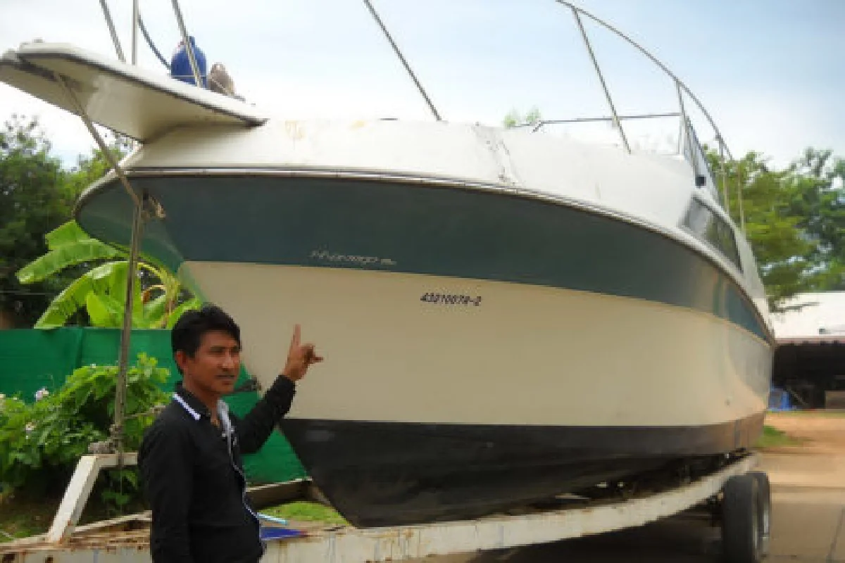 เศรษฐีนีดีใจพบเรือยอร์ชหาย