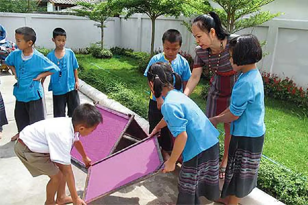 โรงเรียนต้นแบบสีเขียว ดูแลโลกจากภายในสู่ภายนอก