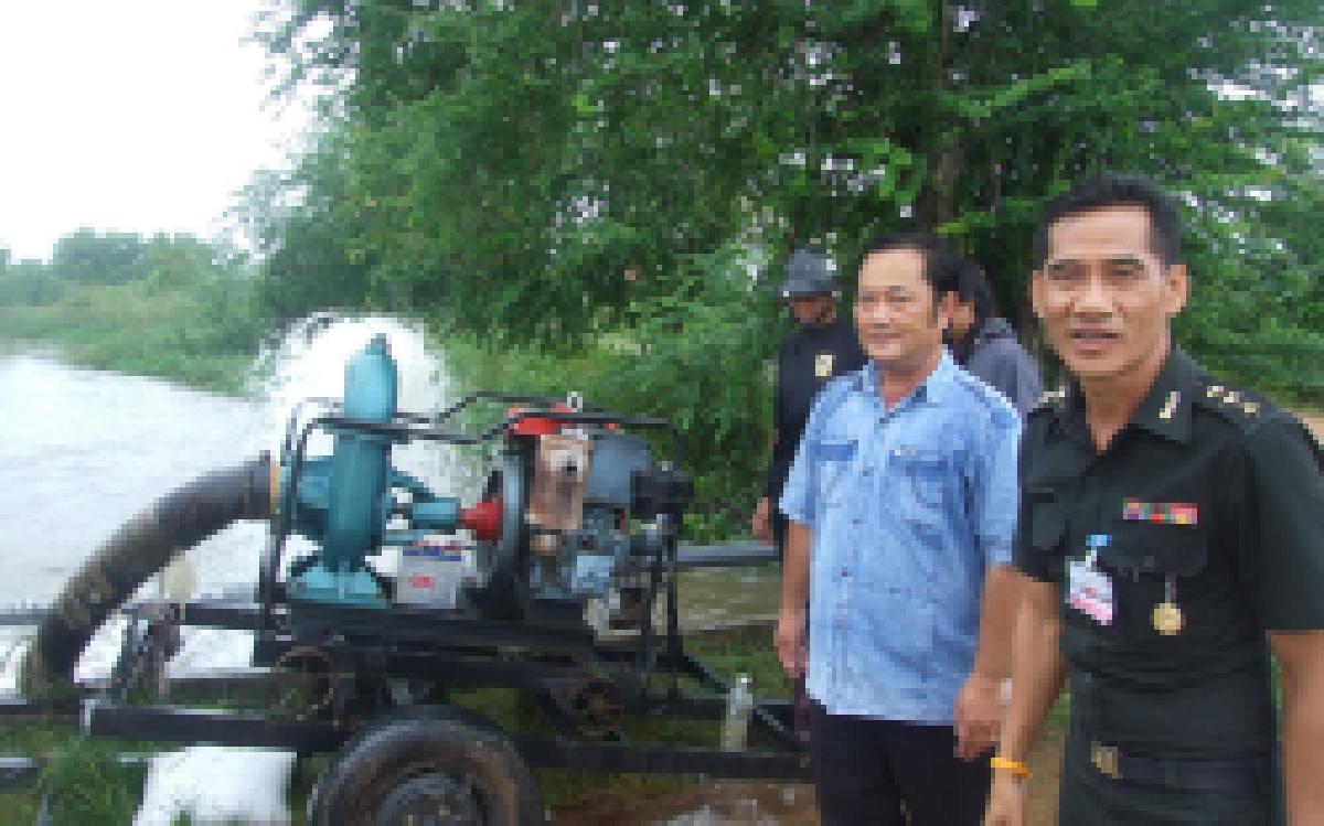 บุรีรัมย์น้ำสูงขั้นวิกฤตเร่งระบาย