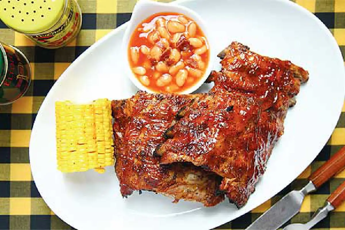 Into the Dixie Kitchen บาร์บีคิวซี่โครงหมู BBQ Ribs
