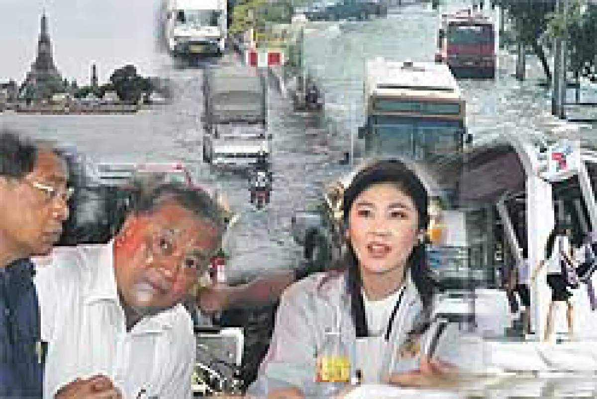 น้ำท่วม กทม. เดิมพันสำคัญ พท.-ปชป.