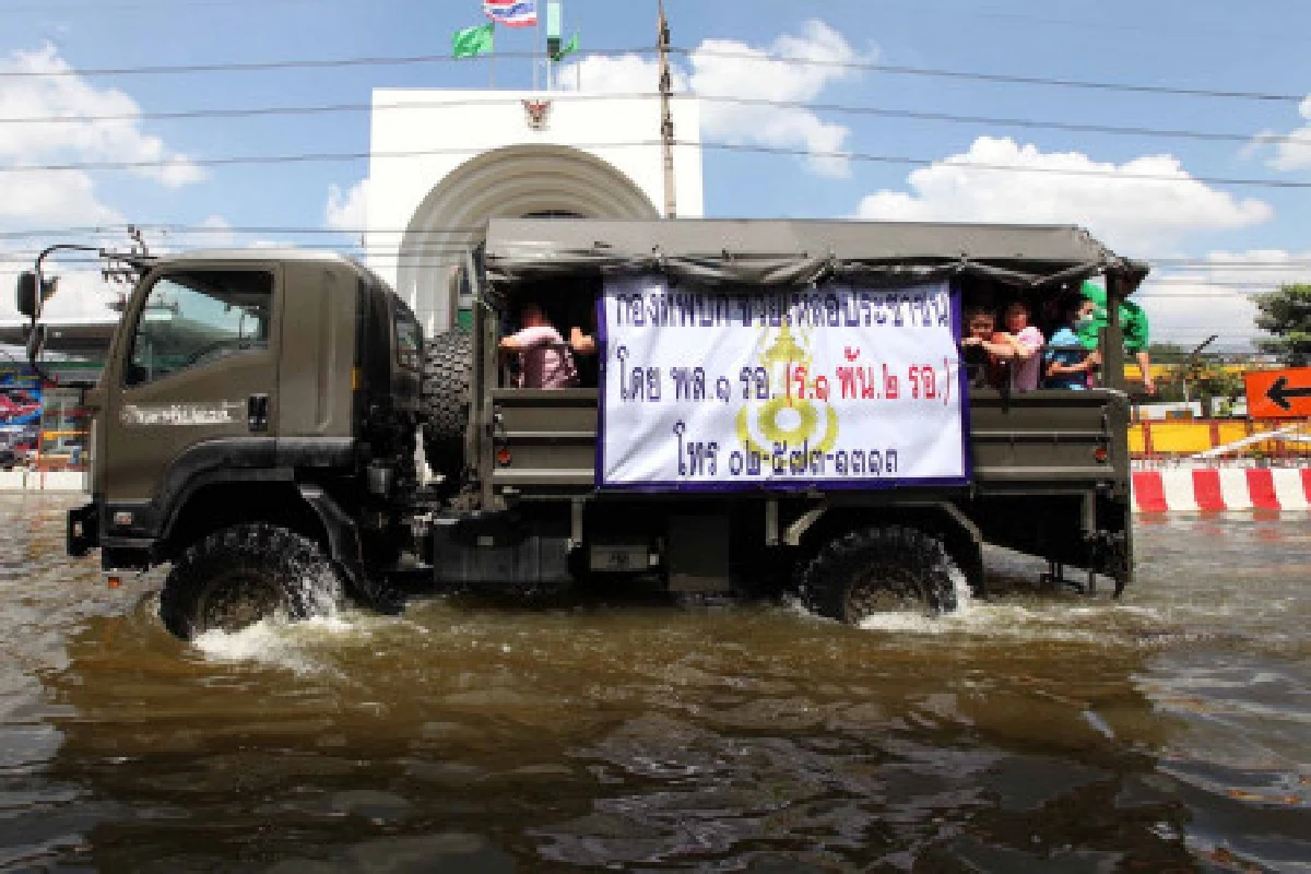 ปิ่นเกล้า-บางพลัดอ่วมหน้าวัดพระแก้วท่วม