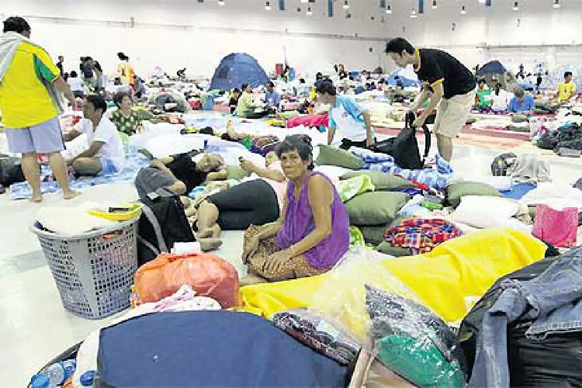 เคราะห์ซ้ำกรรมซัดภัยร้ายในศูนย์อพยพ