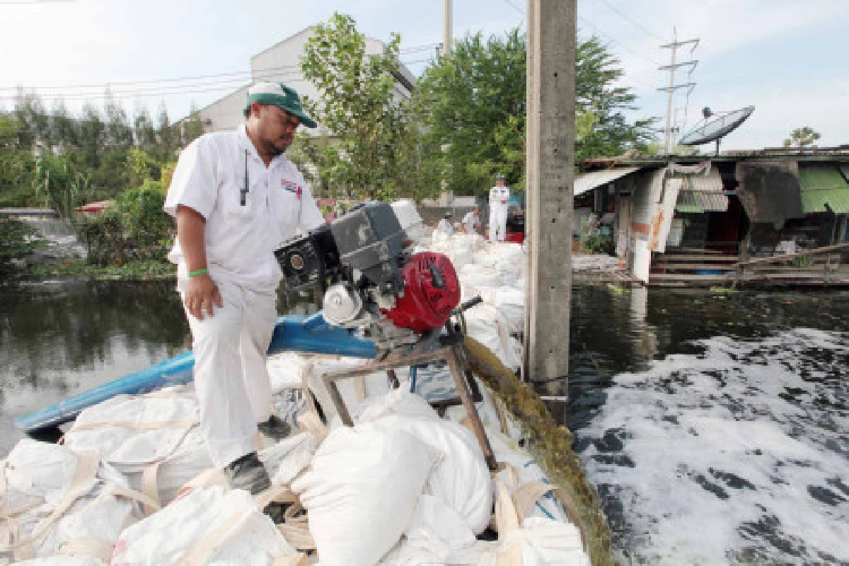 บางชันยังน่าห่วง!น้ำล้อมนิคมฯเพิ่มระดับ