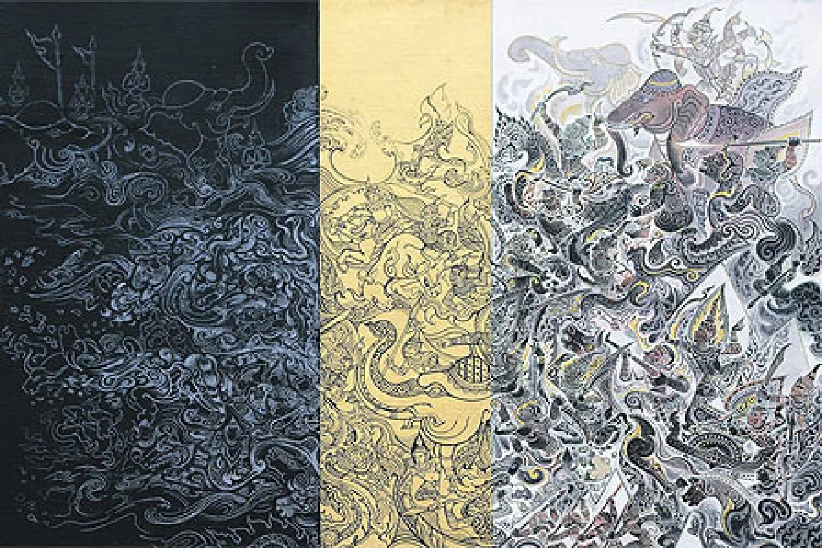 ‘พลานุภาพแห่งจุลศิลป์’ จิตรกรรมประเพณีไทยร่วมสมัย