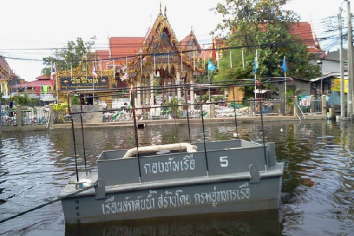 ระดมเรือดันน้ำ2คลองฝั่งตะวันตก ระดมเรือดันน้ำ2คลองฝั่งตะวันตก