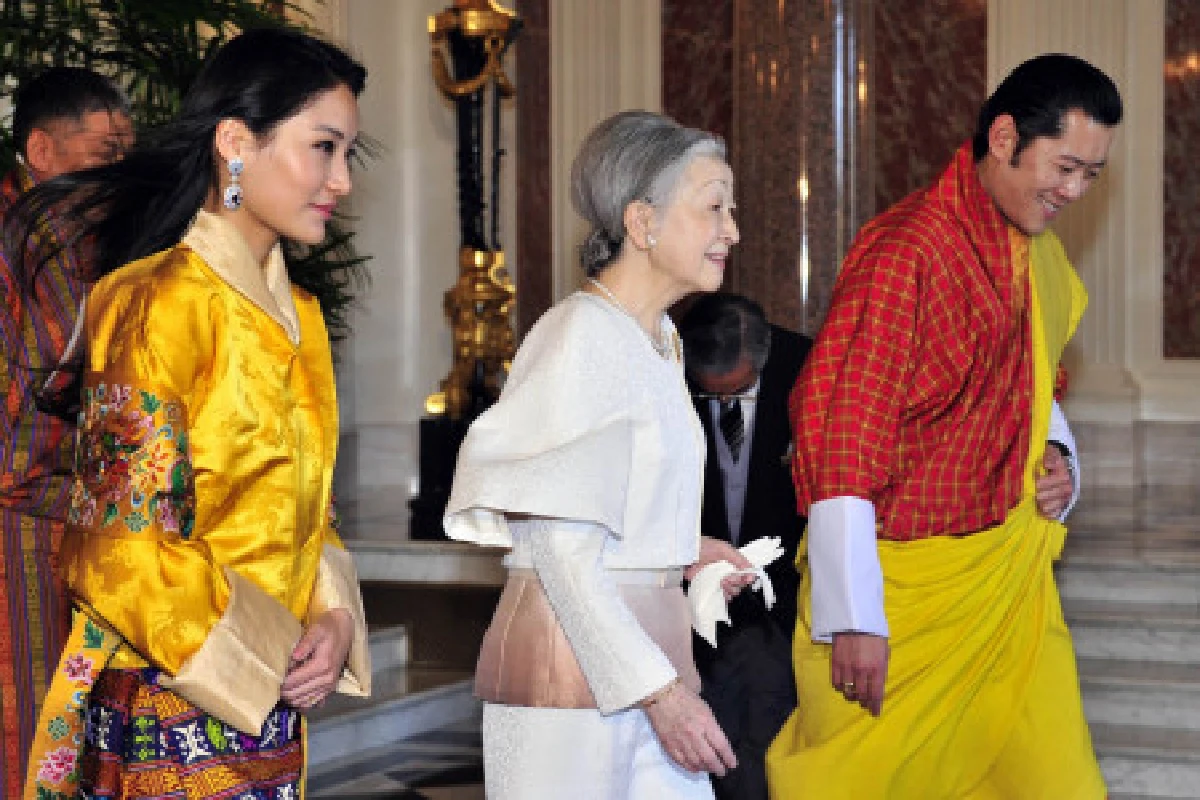 กษัตริย์จิกมีพระราชทานผีเสื้อหายากให้ญี่ปุ่น