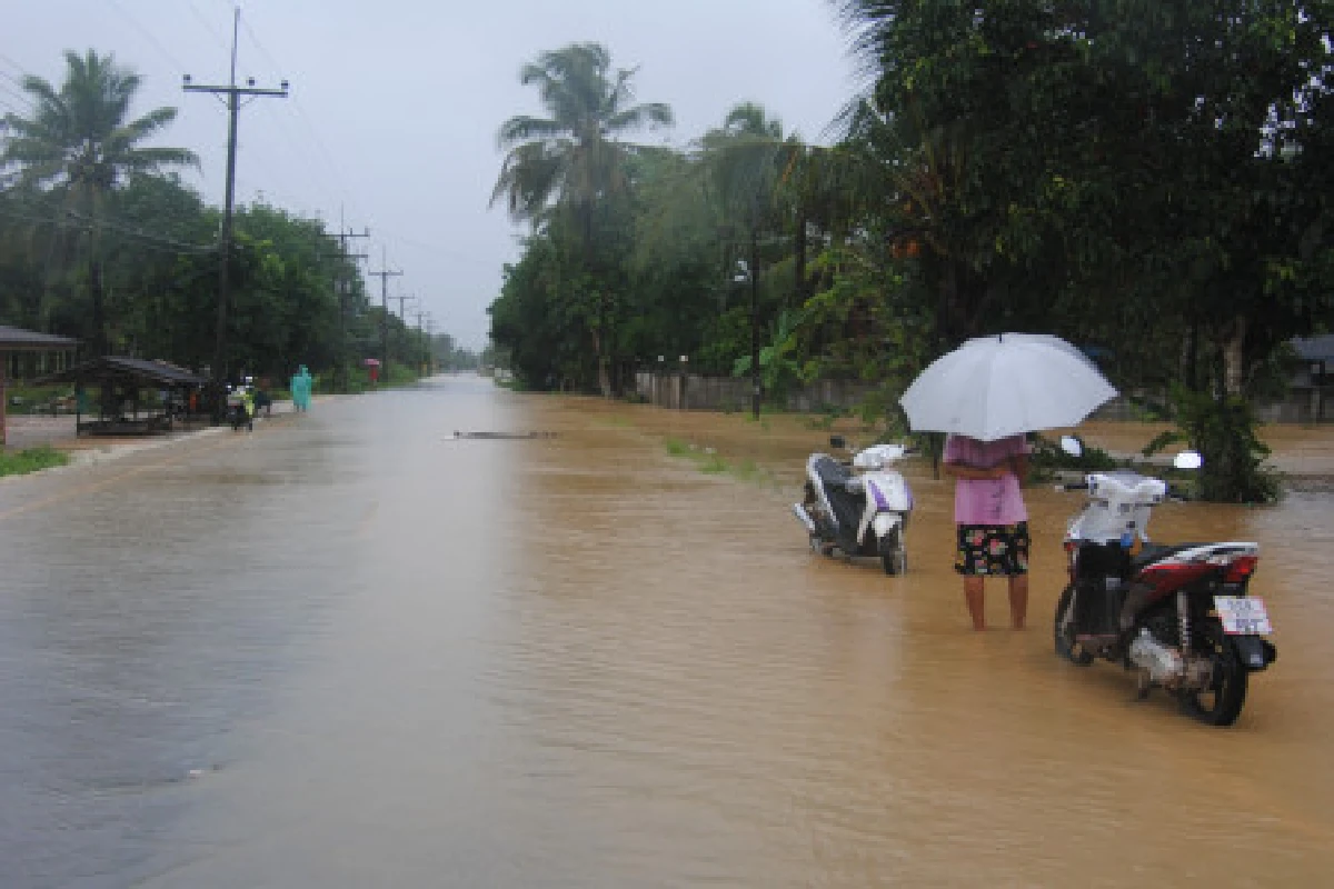 ฝนถล่มพัทลุงอพยพ500ครัวเรือน