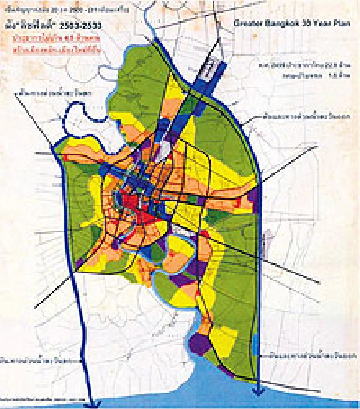 แผนผัง ทางออก รับมือน้ำ (อนาคต)